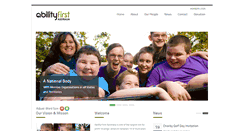 Desktop Screenshot of abilityfirstaustralia.org.au